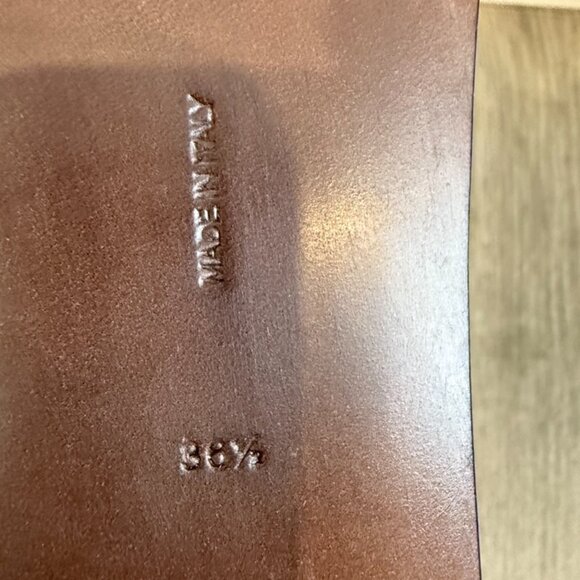 The Row Emi Flatform Slides Sleek Glossy Leather Beauty (Sz 6 / EU 36.5) - Picture 5 of 9